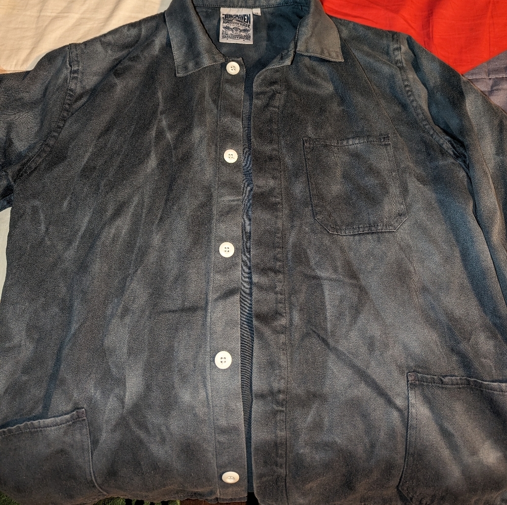 Jungmaven Nwot Navy Weathered Olympic Jackets - image 2